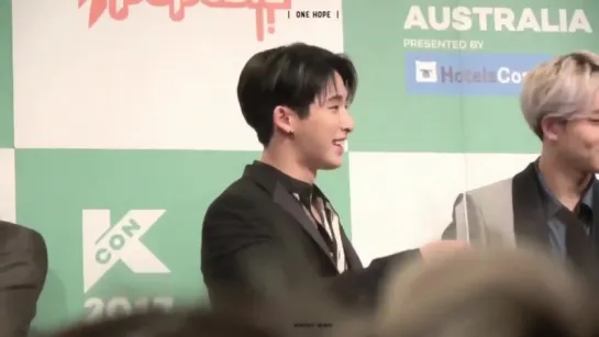 [Fancam][23.09.2017] MONSTA X Meet&Greet KCON 2017 in Australia (Wonho)