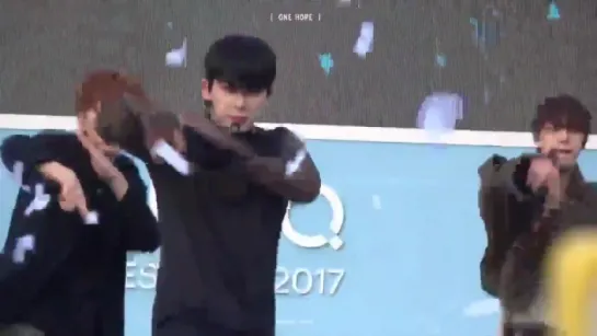 [Fancam][14.10.2017] IONIQ FOREST FESTIVAL  2017 (Wonho focus)