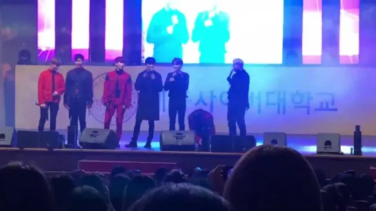 [Fancam][16.11.2017] Event 'Empathy Odyssey' in Sejong University (Ment)