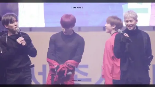 [Fancam][16.11.2017] Event 'Empathy Odyssey' in Sejong University (Wonho focus)