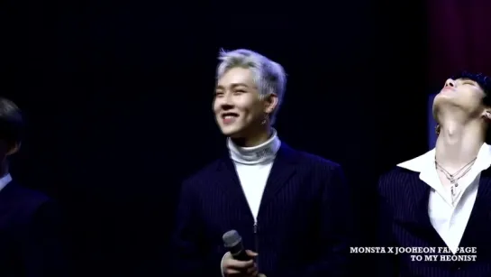 [Fancam][19.11.2017] fansing in Daejeon (Jooheon)