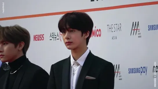 [Fancam][15.11.2017] Red Carpet MONSTA X (Hyungwon focus) @ Asia Artist Awards 2017