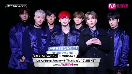 [VK][02.01.2018]  MONSTA X   'MEET&GREET' (preview)