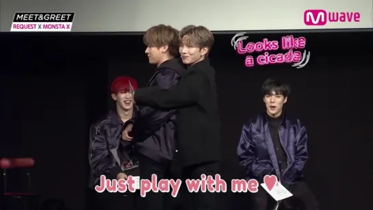 [VK][04.01.2018] MONSTA X Acting Drama Scenes @MEET&GREET