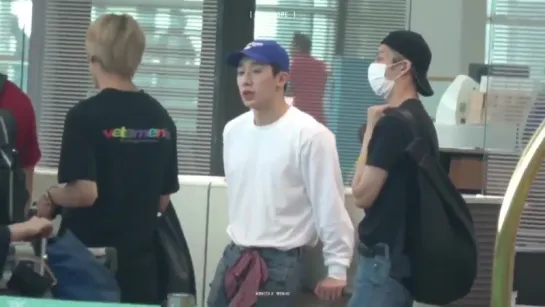 [Fancam][19.07.2018] Airport in Incheon