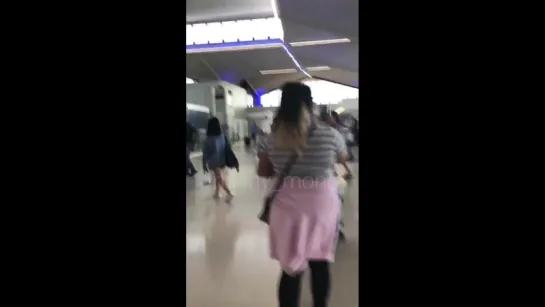 [Fancam][24.07.2018] Airport International Newark, fly to Atlanta