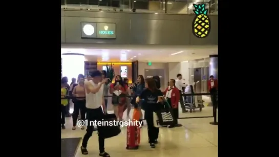 [Fancam][16.08.2018] Airport Los Angeles, fly to Seoul