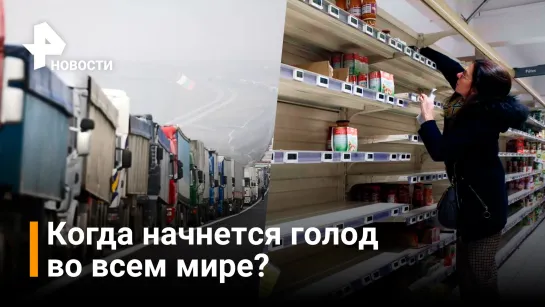 Фуры с зерном застряли на Украине: депутат ФРГ рассказал, когда начнется голод в мире / РЕН Новости