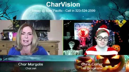 Chris Colfer on CharVision (October 30, 2020)