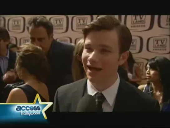 2010 TV Land Awards Red Carpet  Glee Cast - Its Odd  Amazing To Be Here