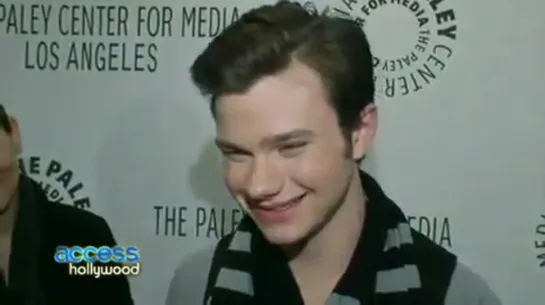 PaleyFest2011 How Would Glee's Chris Colfer Rate Darren Criss As A Kisser؟