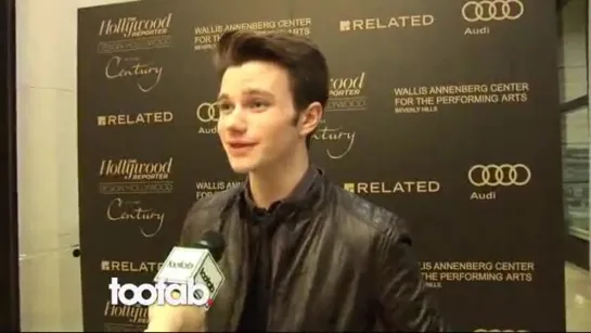 See how Chris describes the fan reaction to “Klaines“ breakup