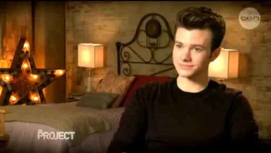 The Project - Chris Colfer Interview November 2012