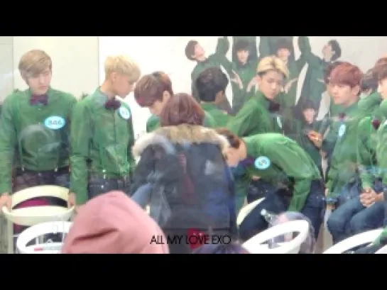 [FANCAM] 131219 EXO @ Mnet WIDE Open Studio