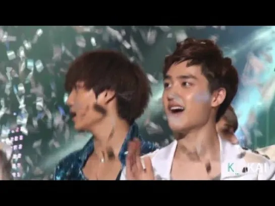 [FANCAM] 120829 EXO-K @ KBS Music Bank (Kai focus)