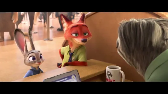 Зверополис / Zootopia (2016) Дублированный трейлер.