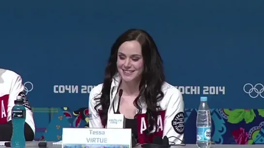 Tessa Virtue 'thrilled' with performances AMBIENT