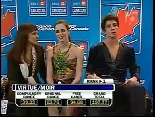 Tessa Virtue Scott Moir Nats 2009 FD