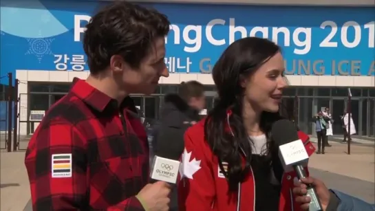 Tessa Virtue and Scott Moir Facebook Live Chat 230218