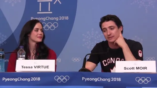 Tessa Virtue and Scott Moir touched by international fan support