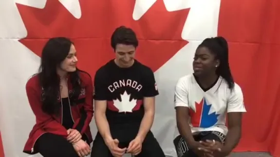 Tessa Virtue and Scott Moir answer questions from fans