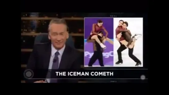 Tessa and Scott being talked about on Bill Maher