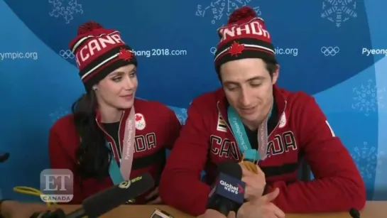 Tessa Virtue and Scott Moir are going for gold