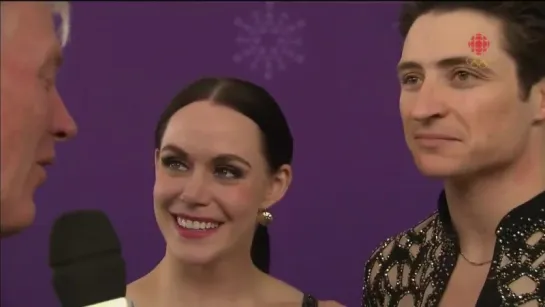 OG 2018 Virtue Moir Interview after SD