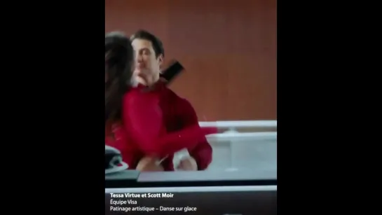 Tessa Virtue and Scott Moir Visa Commercials