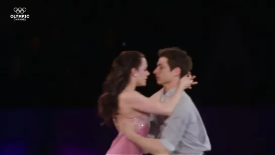 Tessa Virtue and Scott Moir skate to Stay by Rihanna ¦ Music Monday