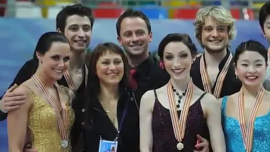 Canada Tessa Virtue and Scott Moir WIN SILVER Figure Skating Ice Dance Sochi Winter Olympi