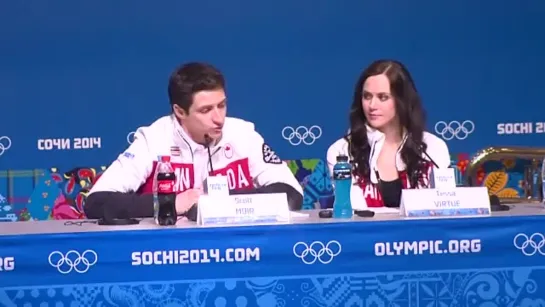 Extended Virtue and Moir on winning silver, relationship with their coach and their future