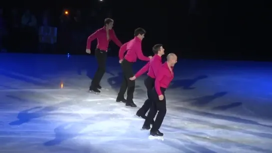 Stars on Ice 2012 Hamilton - The 4 Stops (Kurt, Jefferey, Scott, Jeremy)