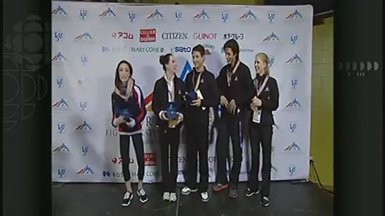 2012 4CC Icedance FD small medal ceremony part1