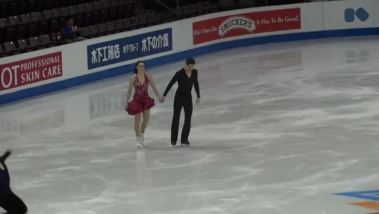 Tessa Virtue & Scott Moir 4CC 2012 SD Practice