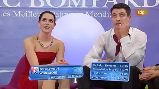 Tessa Virtue & Scott Moir - 2011 TEB FD