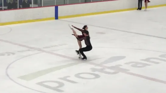 CTNSC18 - Tessa Virtue  Scott moir - FD Practice