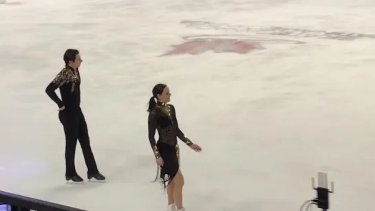 CTNSC 18 - Tessa Virtue  Scott Moir - Short Dance Practice