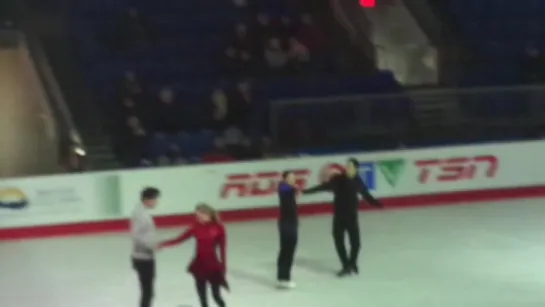 Tessa and Scott CTNSC18 Gala Practice 3