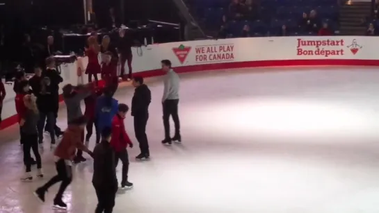 Tessa and Scott CTNSC18 Gala Practice 1