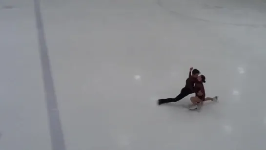 Tessa and Scott CTNSC18 Saturday Morning Practice 3