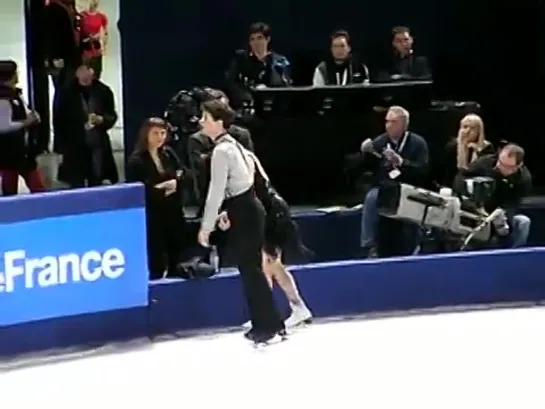 2013 Virtue - Moir warm up