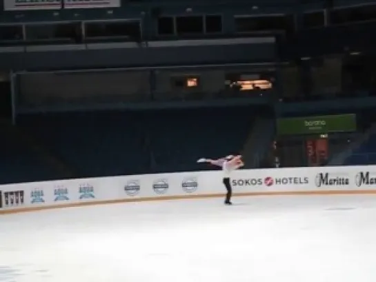 Tessa Virtue - Scott Moir Finlandia Trophy 2013 FD practice 2