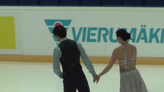 FINLANDIA TROPHY  Virtue - Moir SD practice 04.10.2013 00524