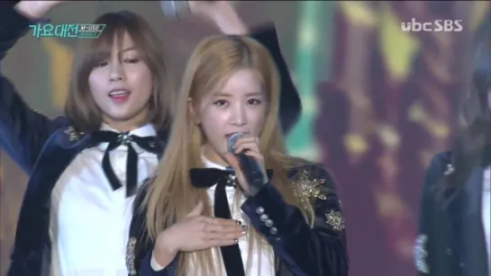 A Pink - Only One + Cause You're My Star @ 2016 SBS Gayo Daejun 161226