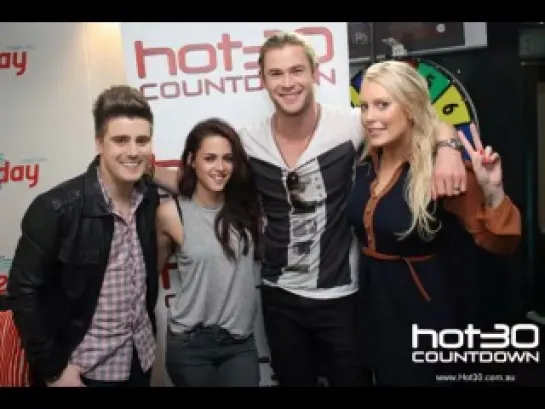 Kristen and Chris on Hot30 Countdown