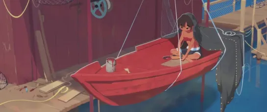 Её лодка / Her Boat (Yingzhong Hu, 2019)