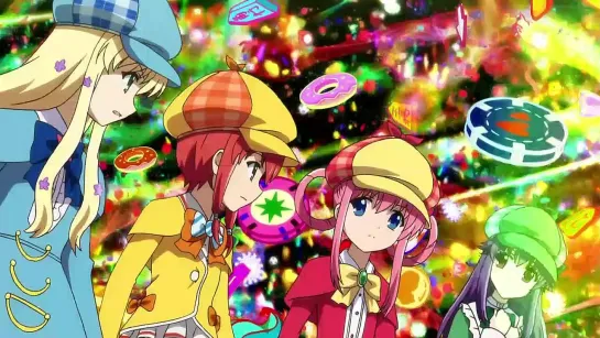 Детективное агентство Милки Холмс (четвертый сезон) 9 серия  Tantei Kageki Milky Holmes TD Русская озвучка Kaon