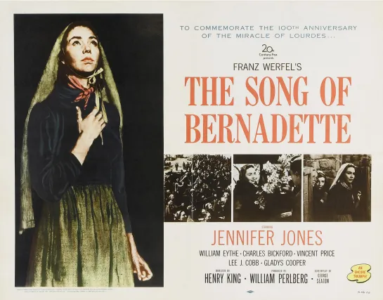 Песня Бернадетт / США 1943, реж. Генри Кинг / HD Video 720p / The Song of Bernadette