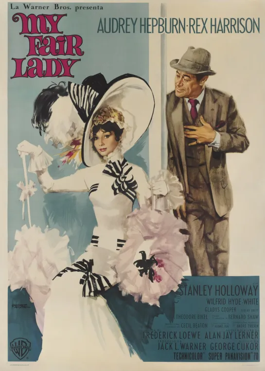 Моя Прекрасная Леди / 1964, США, реж. Джордж Кьюкор / HD Video 1080p / My Fair Lady